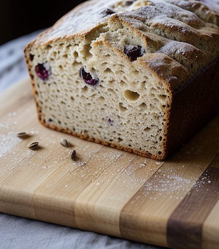 Oatmeal and Sour-Cherry Soda Bread - Country Living recipe image