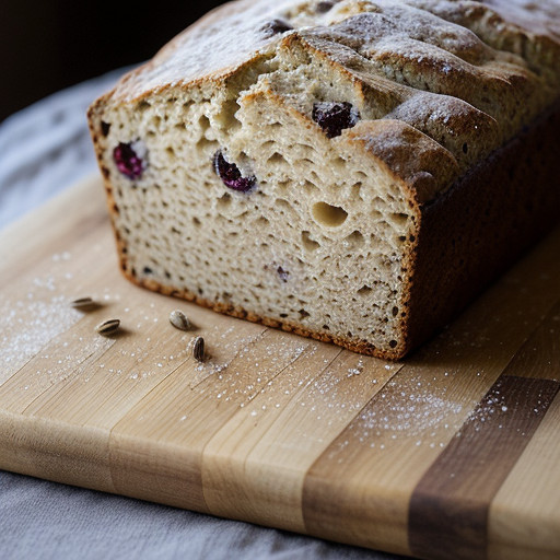 Oatmeal and Sour-Cherry Soda Bread - Country Living recipe image