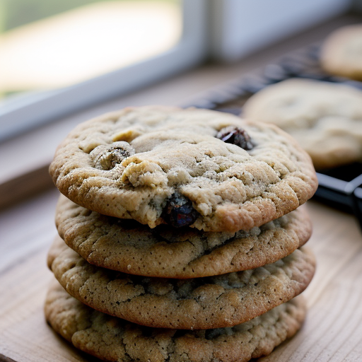 Oatmeat Raisin Cookies recipe image