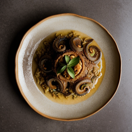 Octopus Pilaf (Oktapodi Pilaffi recipe image