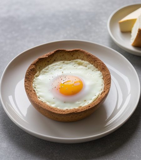 Oeuf Brouilles a La Michel Guerard recipe image