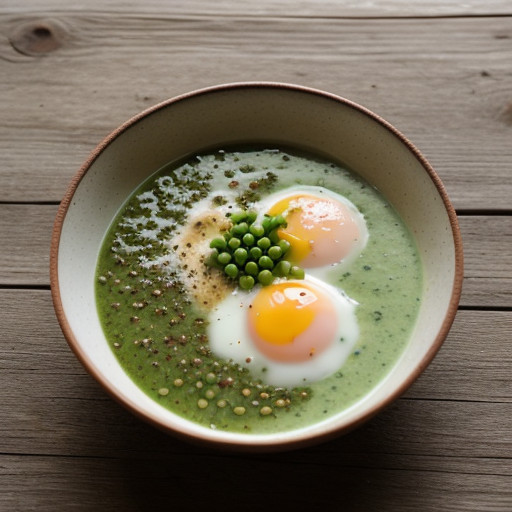 Oeufs Mollets With Green Sauce recipe image