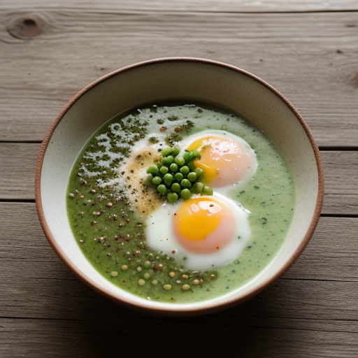 Oeufs Mollets With Green Sauce recipe image