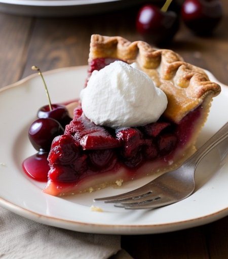 Ohio Sour Cherry Pie recipe image