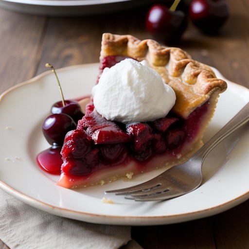 Ohio Sour Cherry Pie recipe image