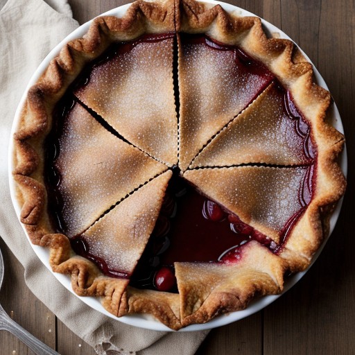 Ohio Sour Cherry Pie recipe image