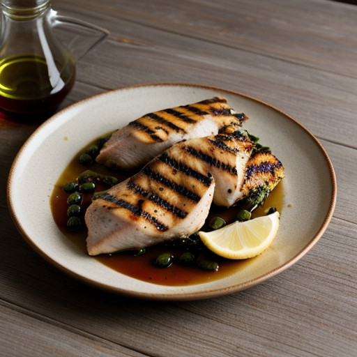 Oil & Vinegar Grilled Chicken recipe image