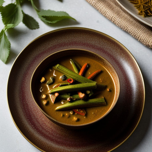 Okra (Ladies Fingers Curry recipe image