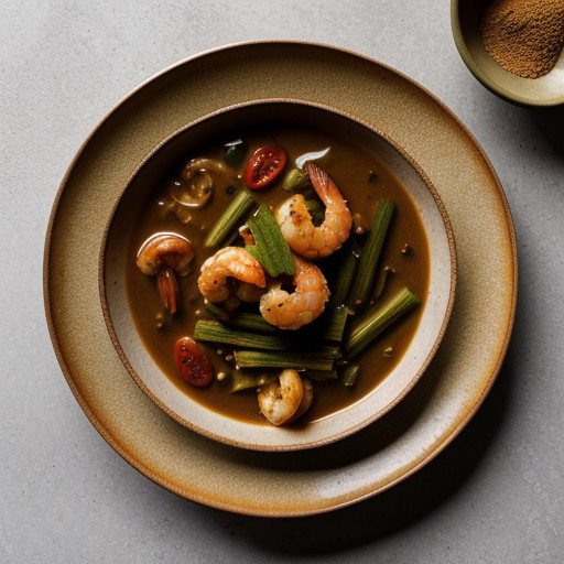 Okra-Shrimp Gumbo recipe image