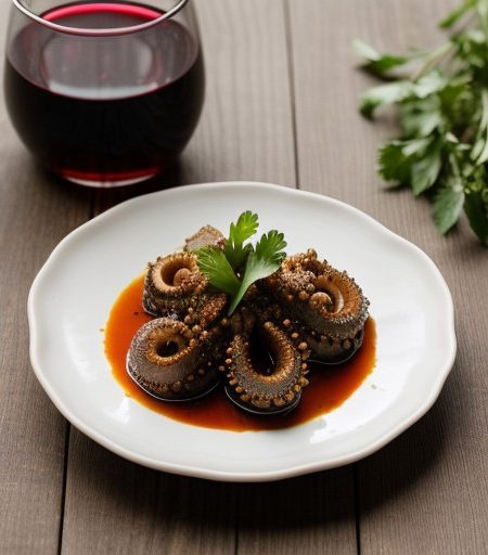 Oktapodi Toursi (Pickled Octopus recipe image