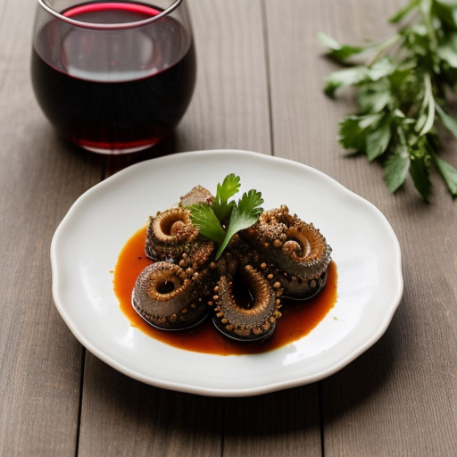Oktapodi Toursi (Pickled Octopus recipe image