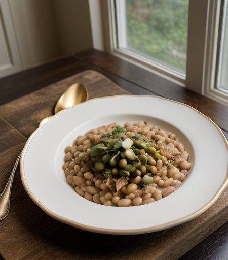 Old Ebbitt Grill's White Bean Chili recipe image