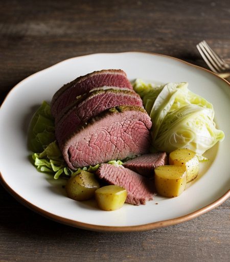 Old Fashion Corned Beef & Cabbage recipe image
