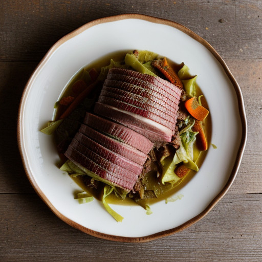 Old Fashion Corned Beef & Cabbage *** Mm recipe image