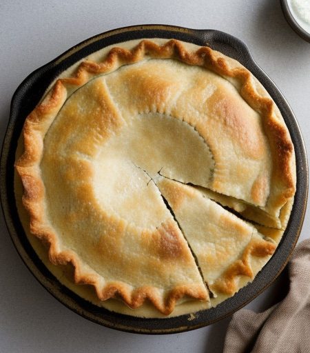 Old Fashioned American Chicken Pot Pie recipe image