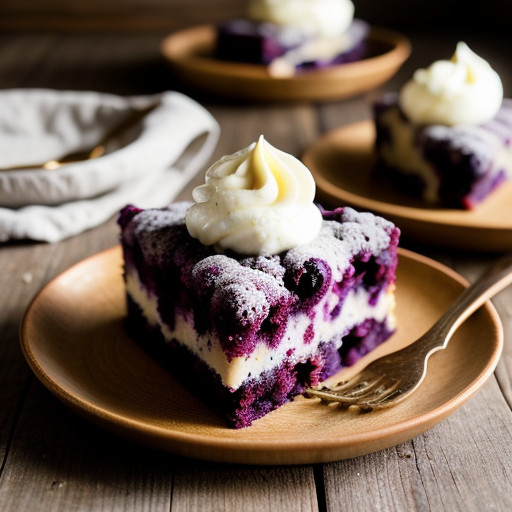 Old Fashioned Apple-Blueberry Cake recipe image