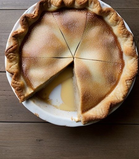 Old Fashioned Apple Cider Pie recipe image