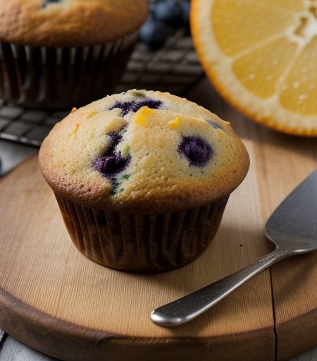 Old-Fashioned Blueberry Muffins - Bon Appetit recipe image