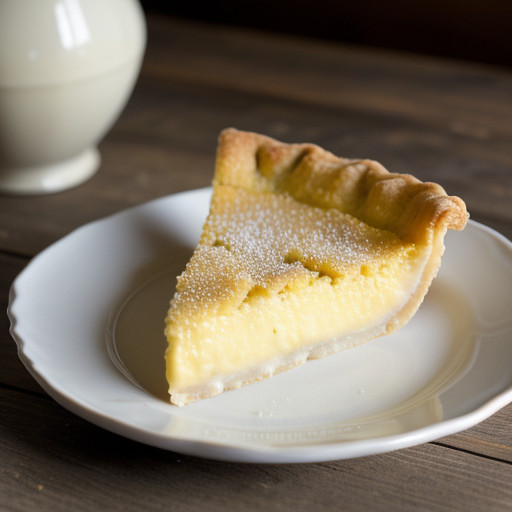 Old Fashioned Buttermilk Pie recipe image