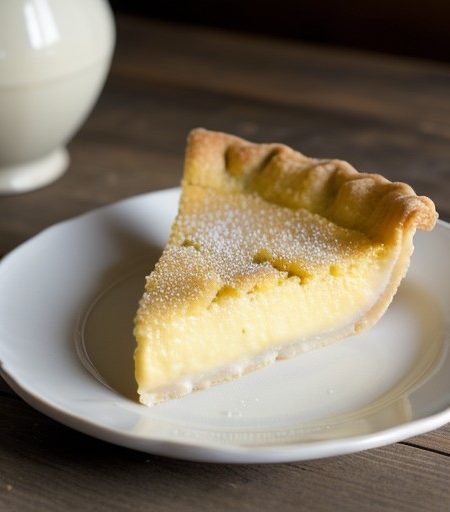 Old Fashioned Buttermilk Pie recipe image