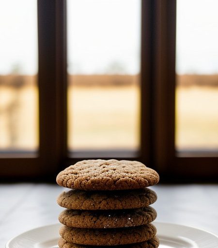 Old-Fashioned Chewy Double Ginger Cookies recipe image