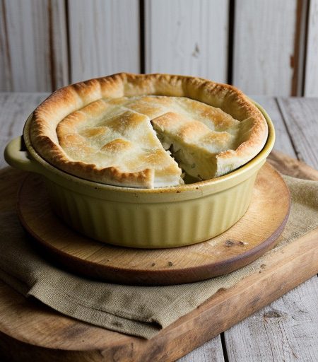Old-Fashioned Chicken Pot Pie recipe image