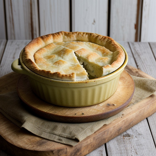 Old-Fashioned Chicken Pot Pie recipe image
