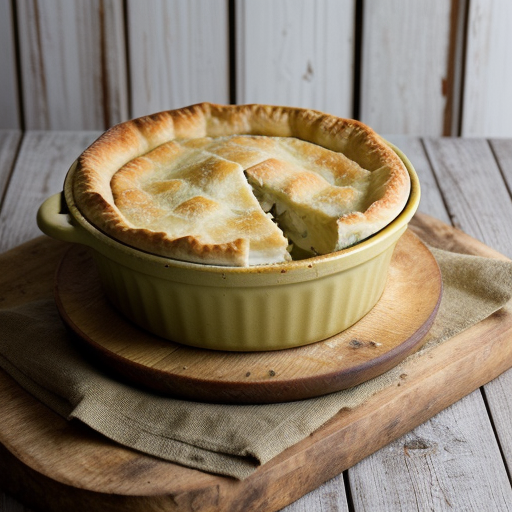 Old-Fashioned Chicken Pot Pie recipe image