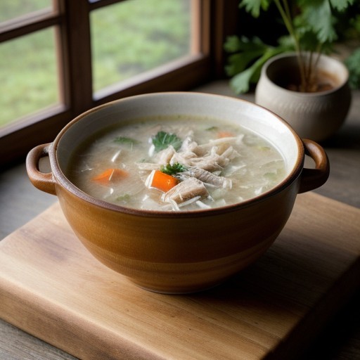Old Fashioned Chicken Rice Soup recipe image