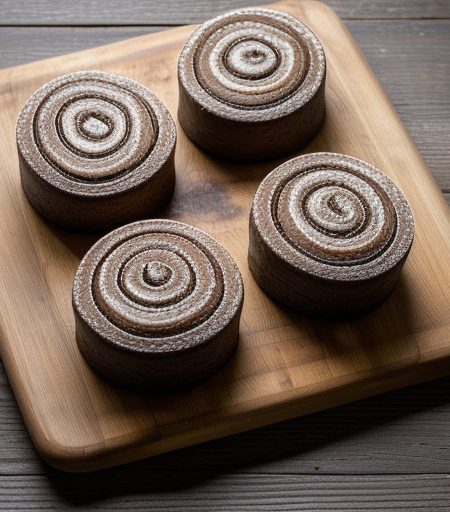 Old Fashioned Chocolate Butter Rolls recipe image
