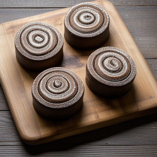 Old Fashioned Chocolate Butter Rolls recipe image