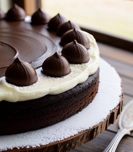 Old Fashioned Chocolate Cake recipe image