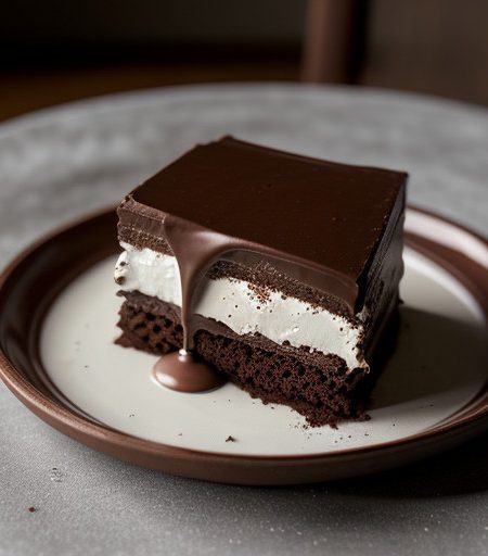 Old-Fashioned Chocolate Icebox Cake recipe image