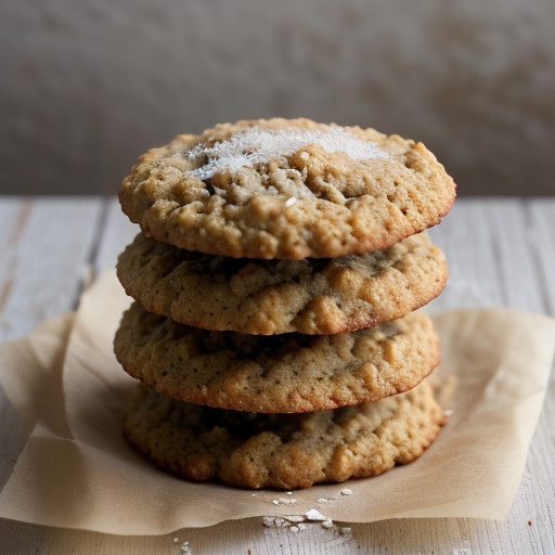 Old Fashioned Coconut Oatmeal Cookies recipe image