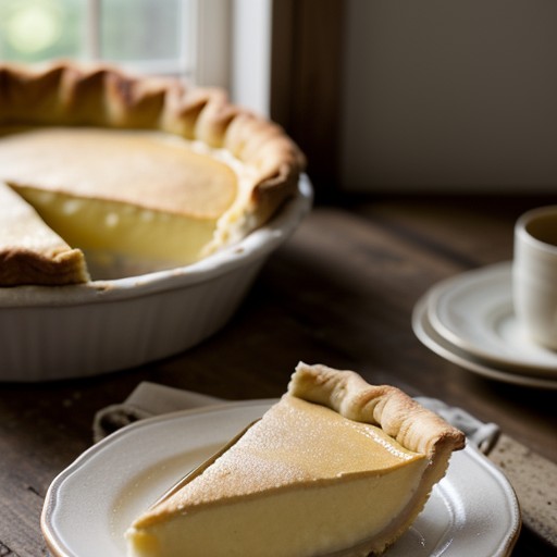 Old-Fashioned Custard Pie recipe image