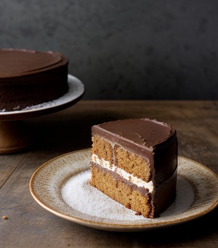Old-Fashioned Deep Chocolate Layer Cake recipe image