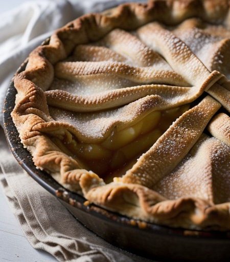 Old-Fashioned Double-Crust Apple Pie recipe image