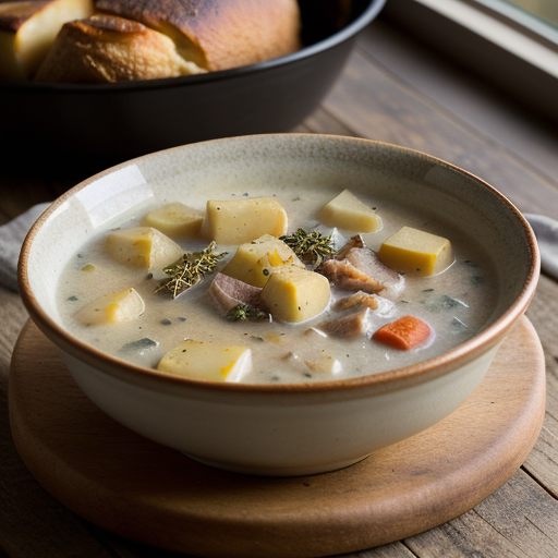 Old-Fashioned Fish Chowder recipe image