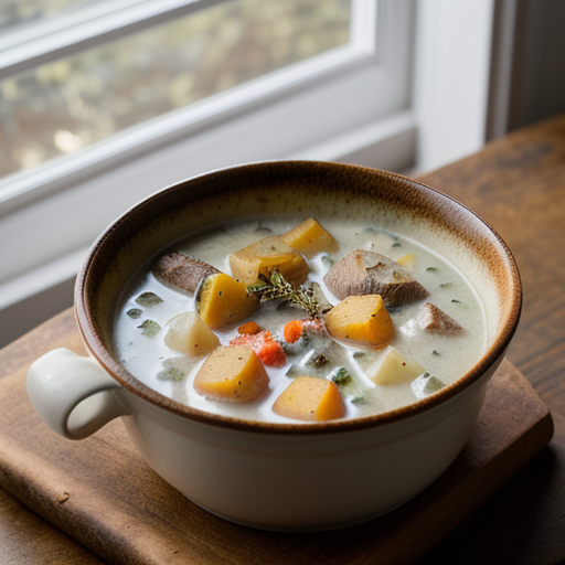 Old-Fashioned Fish Chowder recipe image