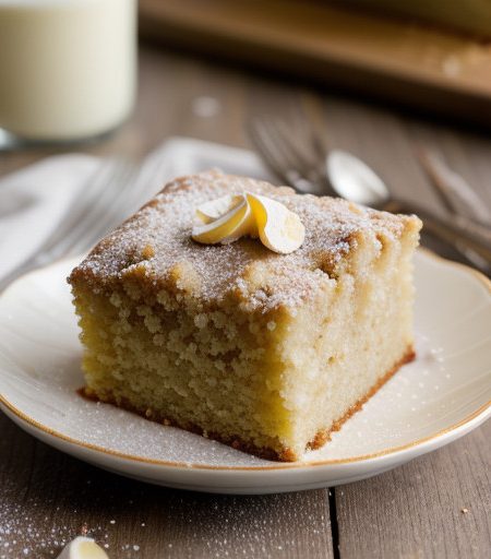 Old-Fashioned Lemon-Nut Coffee Cake recipe image