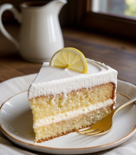 Old Fashioned Lemon Pudding Cake recipe image