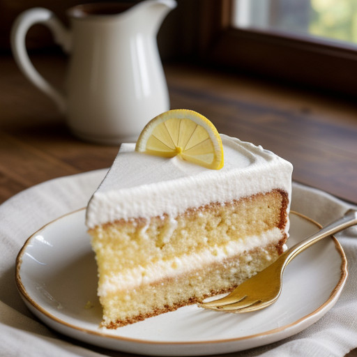 Old Fashioned Lemon Pudding Cake recipe image