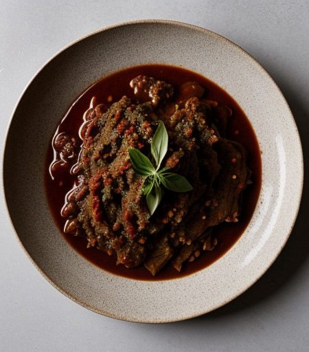 Old Fashioned Meat Sauce for Pasta recipe image