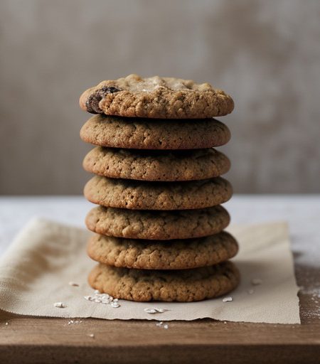 Old-Fashioned Oatmeal Cookies recipe image