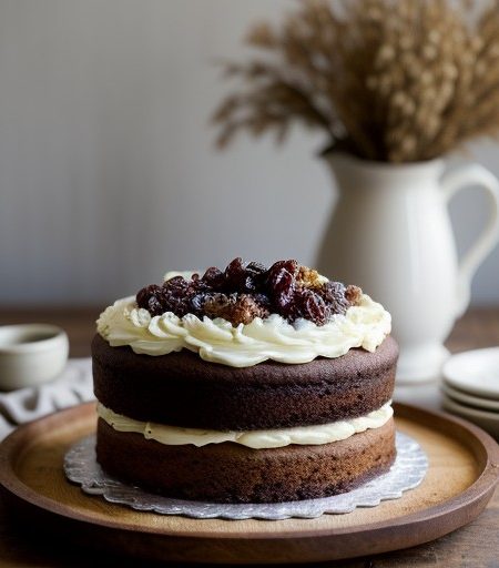 Old-Fashioned Raisin Cake recipe image