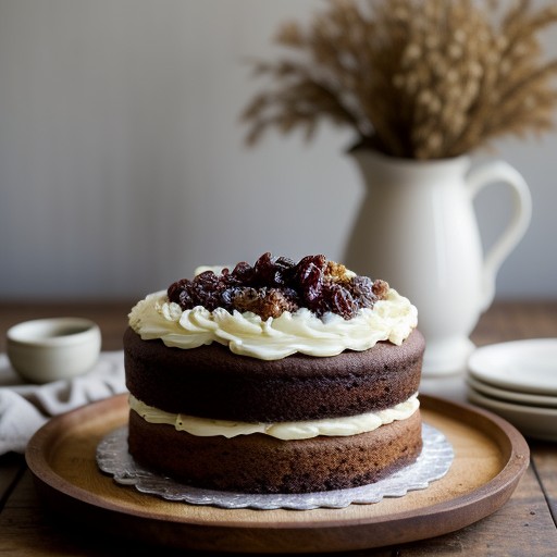 Old-Fashioned Raisin Cake recipe image
