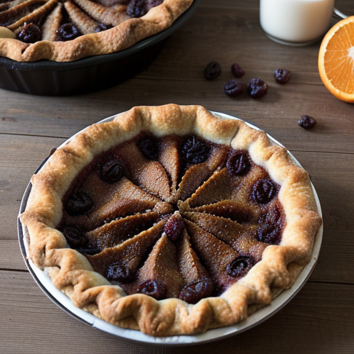 Old Fashioned Raisin Pie recipe image