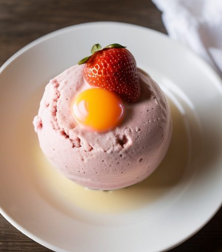 Old Fashioned Strawberry Ice Cream recipe image