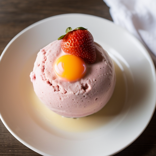 Old Fashioned Strawberry Ice Cream recipe image