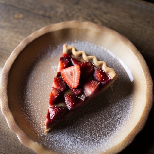 Old Fashioned Strawberry Rhubarb Tart recipe image